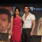 Hrithik Roshan with Priyanka Chopra at 'Agneepath' trailer launch event at JW.Mariott