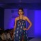 Model walks the ramp for WLC Chimera fashion show at Leela Hotel