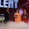 Esha Deol, Dharmendra and Hema Malini on the sets of India's Got Talent 3 at Filmcity