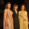 Hema Malini and Esha Deol walks on the ramp for Neeta Lulla Show at India Bridal week 2011 Day 4