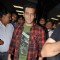 Salman Khan spotted returning back after successful surgery at the Mumbai International Airport