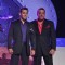 Salman Khan and Sanjay Dutt at Bigg Boss 5 launch