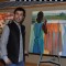 Chirag Paswan & Neeru Bajwa poses during an Art Exhibition at Vivanta by Taj in Mumbai