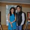 Neeru Bajwa poses during an Art Exhibition at Vivanta by Taj in Mumbai