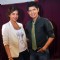 Priyanka Chopra with Omar Qureshi on Zoom