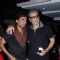 Aditya Raj Kapoor and Raju Shrivastav at Khushi Z Fashion Store launch in Juhu, Mumbai
