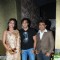 Abhishek Avasthi with Sanjana at Grand launch of 'CAVE' for the first time in Mumbai a Sunken Bar