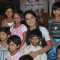 Veena Malik adopts Payal Kamble, a seven year old girl at Penninsula