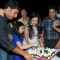Cake Cutting in Designer Amy Billimoria's Pre Diwali terrace party