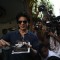 Shah Rukh Khan celebrates his 46th.Birthday with media at his bungalow Mannat