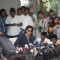 Shah Rukh Khan celebrates his 46th.Birthday with media at his bungalow Mannat