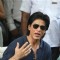 Shah Rukh Khan celebrates his 46th.Birthday with media at his bungalow Mannat