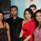 Sagarika, Neeru, Chirag and Poonam at premiere of 'Miley Naa Miley Hum' at Cinemax