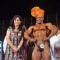 Kishori Shahane at Mr. Universe contest at Andheri Sports Complex. .