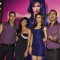 Akshay Kumar, John Abraham, Deepika Padukone and Chitrangda Singh at Desi Boyz music launch at Enigm