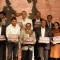 John Abraham, Rahul Bose, Dalip Tahil and Gul Panag poses during the launch of book The Possible Dream in Mumbai