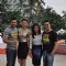Akshay Kumar, Deepika Padukone, John Abraham and Chitrangda Singh at 'Desi Boyz' media meet