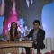 Imran Khan and Kareena Kapoor at their film 'Ek Main Aur Ekk Tu' first look launch at Hotel Taj Land