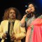 Hariharan with Kavita Krishnamurthy performing at Music Heals Concert held at Andheri Sports Complex