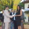 Sameera Reddy at Mahalaxmi Race Course for a Radio Mirchi event