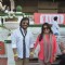 Roop Kumar Rathod with wife at Mid-Day Race in RWITC, Mahalaxmi