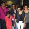 Shah Rukh Khan with wife Gauri and Kids snapped at Airport returns from their vacation