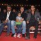 Yash Chopra, Prakash, Madhur and Akshay Kumar at police show Umang