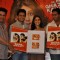 Ritesh Deshmukh & Genelia Dsouza during the music launch of film Tere Naam Love Ho Gaya in Mumbai