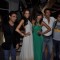 Milind, Omi, Tarana, Mazher, Dipannita at Music launch of movie 'Jodi Breakers' at Goregaon