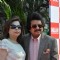 Pankaj Udhas with wife at Hello! Classic Race