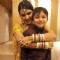 Kratika Sengar with onscreen son
