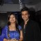 Juhi Parmar and Sachin Shroff at Gurmeet Choudhary & Debina Bonnerjee 1st anniversary party