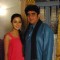 Sara Khan at Rajan Shahis  on the set get together for Jamuna Paar