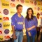 Shilpa Shetty and Rahul Dravid during the unveiling of the Rajasthan Royals Jersey at JW Marriott Hotel in Mumbai