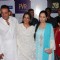 Sanjay Dutt, Manyata Dutt and Pratibha Advani at premiere of film Parinda at PVR
