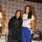 Neha Dhupia  with her mother Manpinder Dhupia at P&G Thank You Mom campaign launch