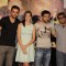 Abhay Deol, Kalki Koechlin, Dibakar Banerjee and Emraan Hashmi at First look launch of 'Shanghai'