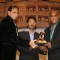 Vinod Kambli, Kailash Masoom and Shakeel Saifi at Dadasaheb Ambedkar Awards
