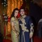 Taneesha Verma with Bappa Lahiri at their sangeet ceremony held last night