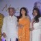 Madhuri Dixit, Mitali Singh and Gulzar at the launch of Gulzar's Album 'Aksar'