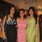 Krishika Lulla, Divya Dutta and Bhagyashree at Bhagyashree's collection launch in Juhu, Mumbai