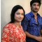 Ankita Lokhande and Sushant Singh Rajput On Set Picture