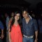 Amy Billimoria with Rajeev Paul at Teenu Arora's album Dreams launch