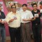 Ajai Sinha, Satish Kaushik, Daboo Malik & Pramod Sharma at launch of the Audio of Film 3 Bachelors