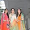 Esha Deol, Hema Malini and Ahana Deol at Esha Deol's Mehendi Ceremony