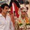 Sonu Sood with Sandeep Baswana on the sets of 'Hitler Didi'