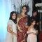 Madhoo with her daughters at Esha Deol's Wedding Reception