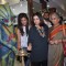 Choreographer-director Farah Khan with Bollywood actress Chitrangada Singh promoting Joker with Aliens, Mumbai India. .
