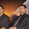 Bollywood actors Arunoday Singh and Dino Morea at Jism 2 Press Conference, Grand Hyatt Mumbai India. .