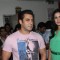 Salman Khan and Katrina Kaif on the sets of DID L'il Masters to promote film Ek Tha Tiger